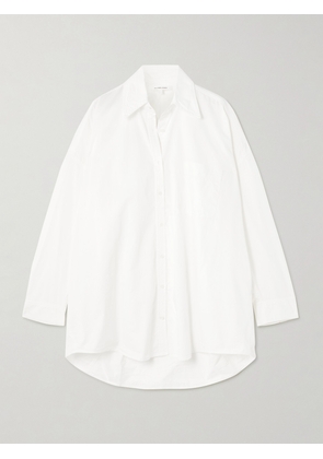 SLVRLAKE - Cocoon Cotton-poplin Shirt - White - x small,small,medium,large