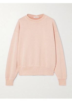 SLVRLAKE - Cinch Cotton-jersey Sweatshirt - Pink - x small,small,medium,large