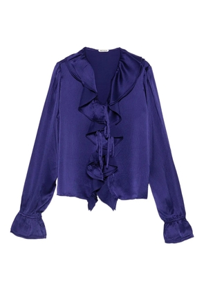BODE ruffled blouse - Purple