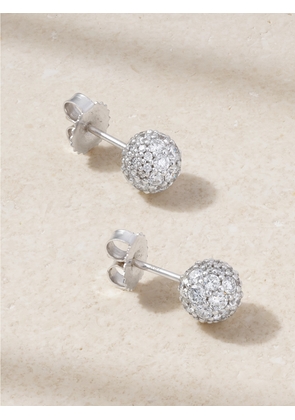 Irene Neuwirth - Gumball 18-karat White Gold Diamond Earrings - Silver - One size