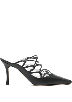 Manolo Blahnik Netas mules - Black