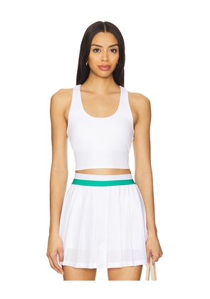 BEACH RIOT Yara Top in White. Size M. Also in S, XS.