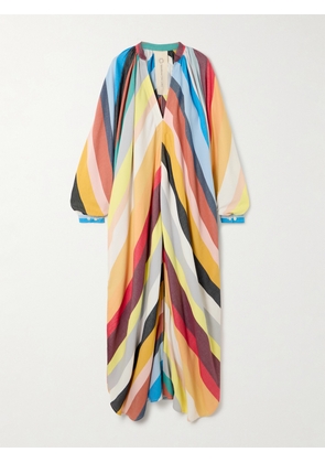 Marrakshi Life - Touareg Striped Cotton-blend Maxi Dress - Multi - M,XXS,S,XS