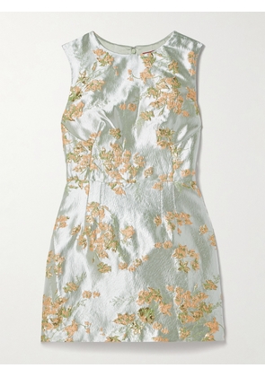 STAUD - Garden Metallic Brocade Mini Dress - US00,US0,US2,US4,US6,US8,US10,US12,US14