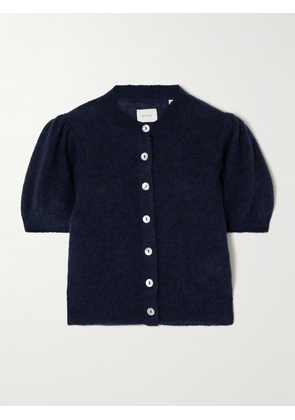 DÔEN - Anisa Alpaca-blend Cardigan - Blue - x small,small,medium,large,x large