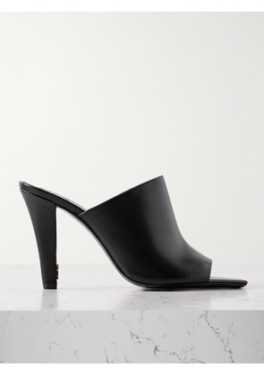 SAINT LAURENT - Jill Leather Mules - Black - EU 36,EU 37,EU 38,EU 38.5,EU 39,EU 40,EU 41