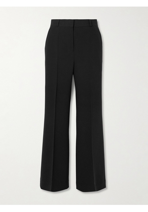TOTEME - Crepe Wide-leg Pants - Black - DK32,DK34,DK36,DK38,DK40,DK42