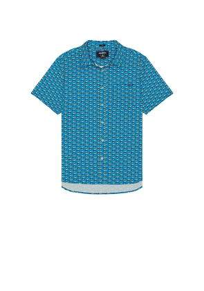 Chubbies The Future So Bright Friday Shirt in Blue. Size M. Also in S.