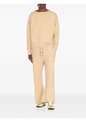 Maison Margiela drawstring-waist cropped trousers - Neutrals