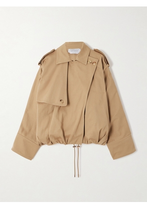 Gabriela Hearst - Hunt Oversized Cotton-twill Jacket - Brown - IT36,IT38,IT40,IT42,IT46