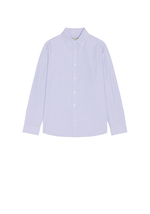 ALLSAINTS Fletcher Long Sleeve Shirt in Baby Blue. Size S. Also in L, M.
