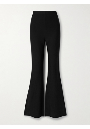 Gabriela Hearst - Ambrosia Silk Flared Pants - Black - x small,small,medium,large,x large