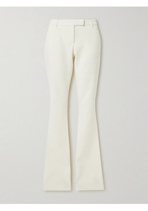 Acne Studios - Wool-blend Twill Flared Pants - White - EU 32,EU 34,EU 36,EU 38,EU 40,EU 42