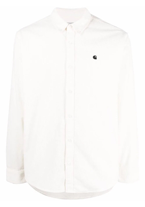Carhartt WIP Madison fine-cord shirt - White
