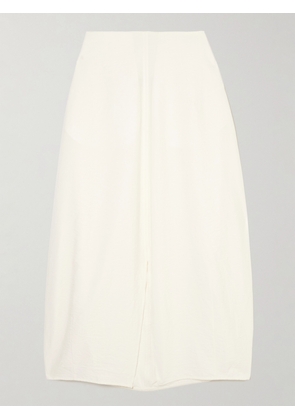 TOTEME - Parachute Silk-blend Maxi Skirt - White - DK32,DK34,DK36,DK38,DK40
