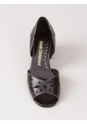 Sarah Chofakian chunky heel sandals - Brown