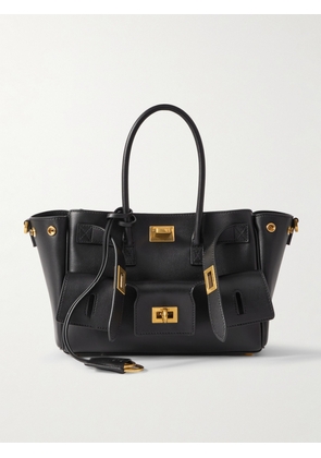 Balenciaga - Carry All Bel Air Mini Leather Tote - Black - One size