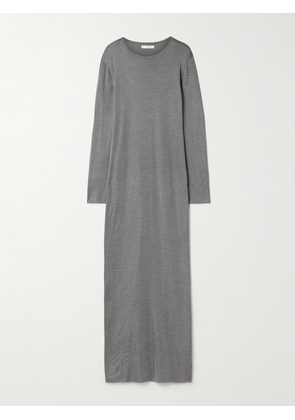The Row - Jazmin Silk Maxi Dress - Gray - x small,small,medium,large,x large