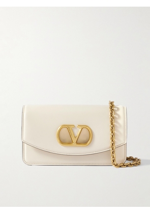 Valentino Garavani - Vain Small Leather Shoulder Bag - White - One size