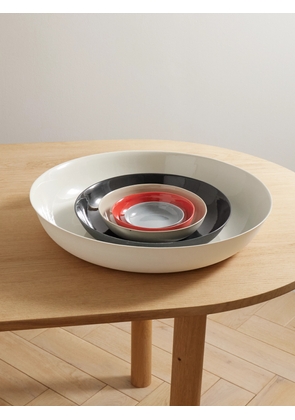 Mud Australia - Pebble Set Of Five Porcelain Serving Bowls - White - One size