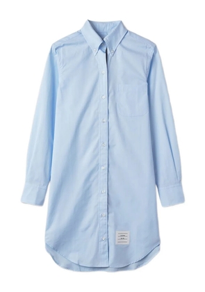 Thom Browne cotton shirtdress - Blue