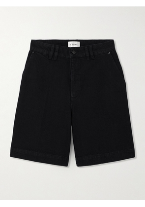FRAME - Organic Denim Shorts - Black - 23,24,25,26,27,28,29,30,31,32