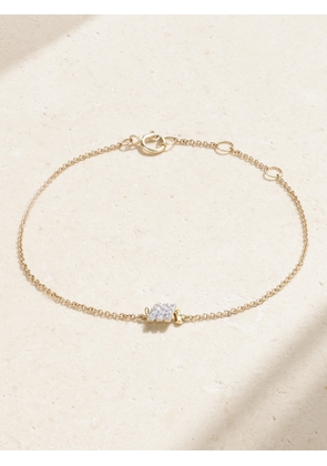 STONE AND STRAND - Twinkling Twine 10-karat Gold Diamond Bracelet - One size