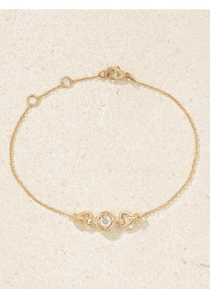 STONE AND STRAND - Silvia 14-karat Gold Diamond Bracelet - One size