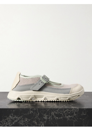 Salomon - Rx Marie Jeanne Collapsible-heel Mesh And Nubuck Sneakers - Gray - UK 3.5,UK 4,UK 4.5,UK 5,UK 5.5,UK 6,UK 6.5,UK 7,UK 7.5,UK 8,UK 8.5,UK 9