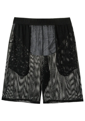 Amir Slama mesh swim shorts - Black