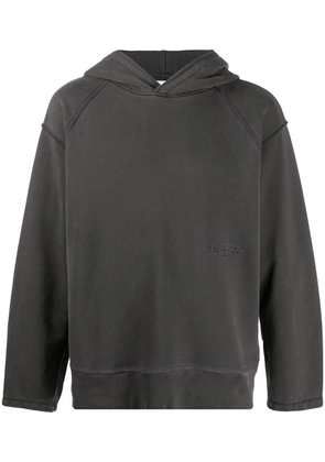 AMBUSH stitch-logo hoodie - Grey