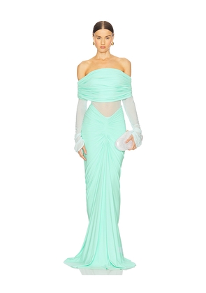 Deme by Gabriella x REVOLVE Jolene Gown in Green. Size L. Also in M, S, XS.