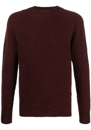 Howlin' Birth of The Cool brushed jumper - Red