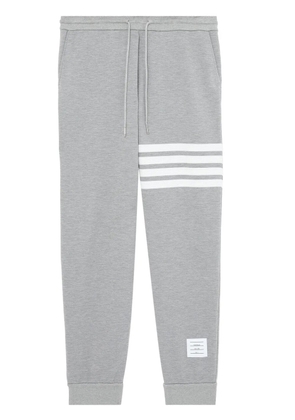 Thom Browne Ottoman rib 4-Bar stripe track pants - Grey