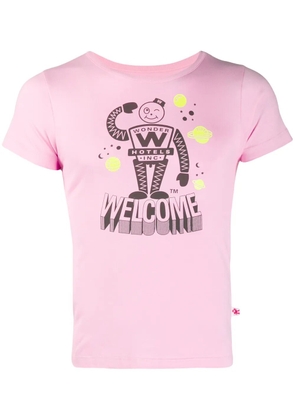 Walter Van Beirendonck Pre-Owned 2010's Wonder T-shirt - Pink