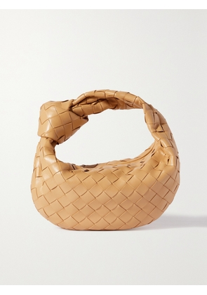 Bottega Veneta - Jodie Mini Knotted Intrecciato Leather Tote - Neutrals - One size