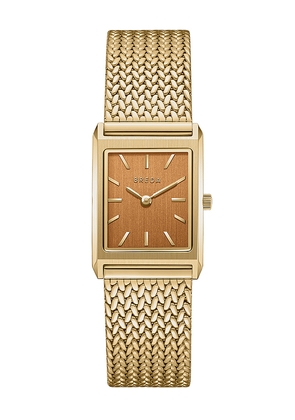 Breda Small Virgil Watch in Metallic Gold.