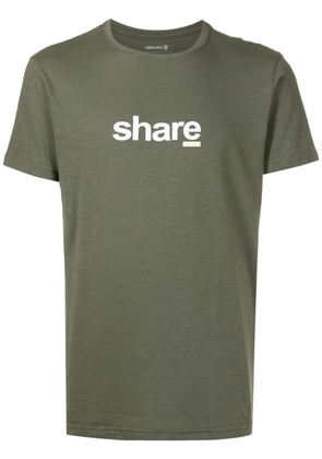 Osklen motif-print short-sleeve T-shirt - Green
