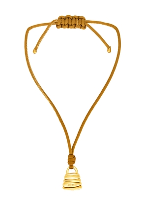 Cult Gaia Loxley Pendant in Metallic Gold.