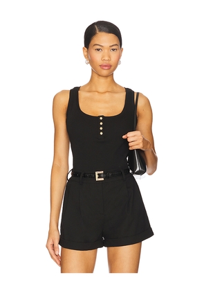 ANINE BING Alessia Tank in Black. Size L. Also in S, M.