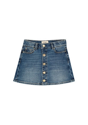 DL1961 Jenny Toddler Mini Skirt in Blue. Size 2. Also in 3.