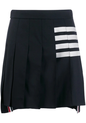 Thom Browne 4-Bar pleated miniskirt - Blue