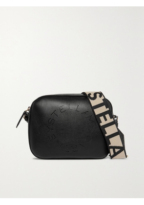 Stella McCartney - Perforated Faux Leather Camera Bag - Black - One size