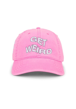 Anti Social Social Club Get Weird Cap in Pink.