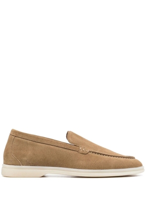 Scarosso Ludoviva suede loafers - Neutrals