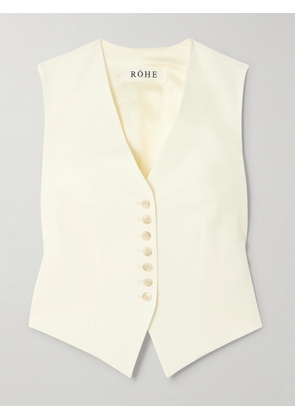 RÓHE - Wool Vest - Off-white - FR 34,FR 36,FR 38,FR 40,FR 42,FR 44