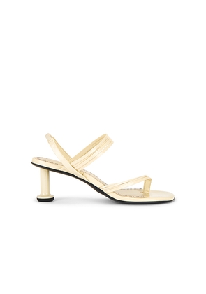 ALOHAS Salsa Sandals in Cream. Size 36. Also in 37, 38, 39, 40.