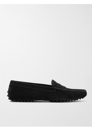 Tod's - Gommino Suede Loafers - Black - IT34,IT34.5,IT35,IT35.5,IT36,IT36.5,IT37,IT37.5,IT38,IT38.5,IT39,IT39.5,IT40,IT40.5,IT41,IT41.5,IT42