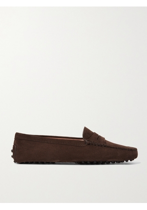 Tod's - Gommino Suede Loafers - Brown - IT34,IT34.5,IT35,IT35.5,IT36,IT36.5,IT37,IT37.5,IT38,IT38.5,IT39,IT39.5,IT40,IT40.5,IT41,IT41.5,IT42