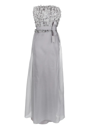 Gloria Coelho silk gown - Grey